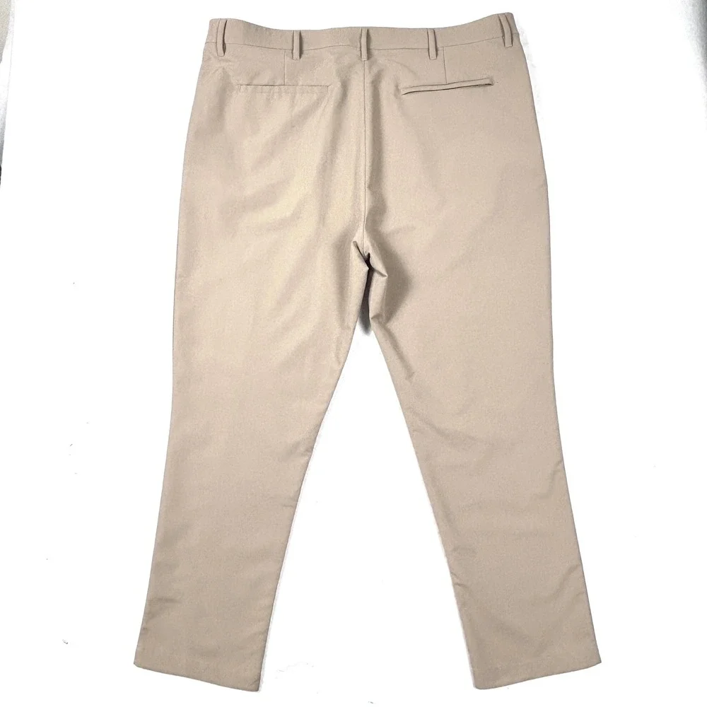 Banana Republic‎ Golf Pants Mens 40x29 Straight Performance Traveler Khaki Tan